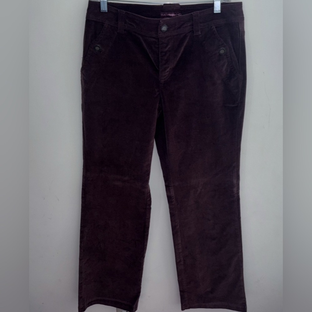 Vintage Bandolino Women's Brown Corduroy pants 98% cotton Size:6